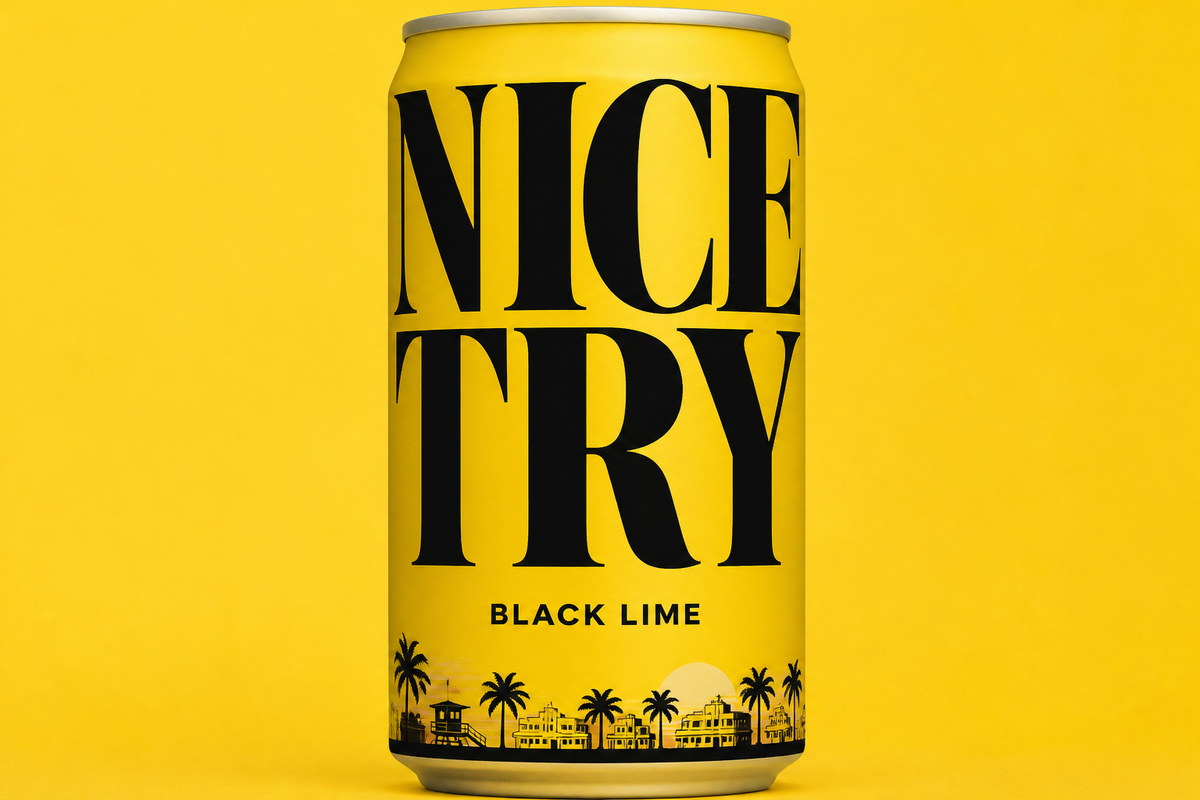 NICE TRY Black Lime